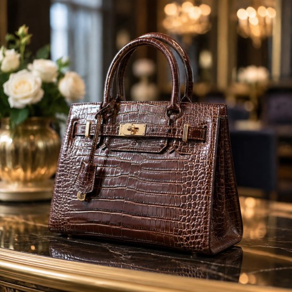 Elevate Your Style with Our Crocodile Embossed Leather Handbag | balak play slot, most popular gambl